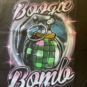 Fortnite Boogie Bomb Black Tee